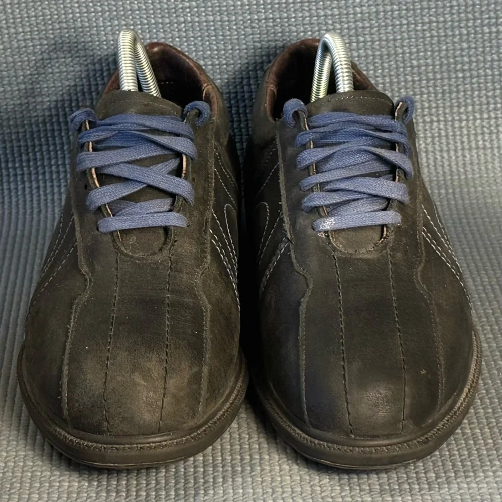 Allen Edmonds Jack Nicklaus Golf Shoes Black Leather Lace Up Men’s Size 9‎ 3E